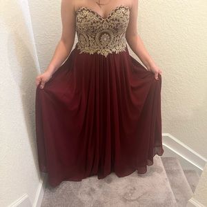 Formal ball gown dress